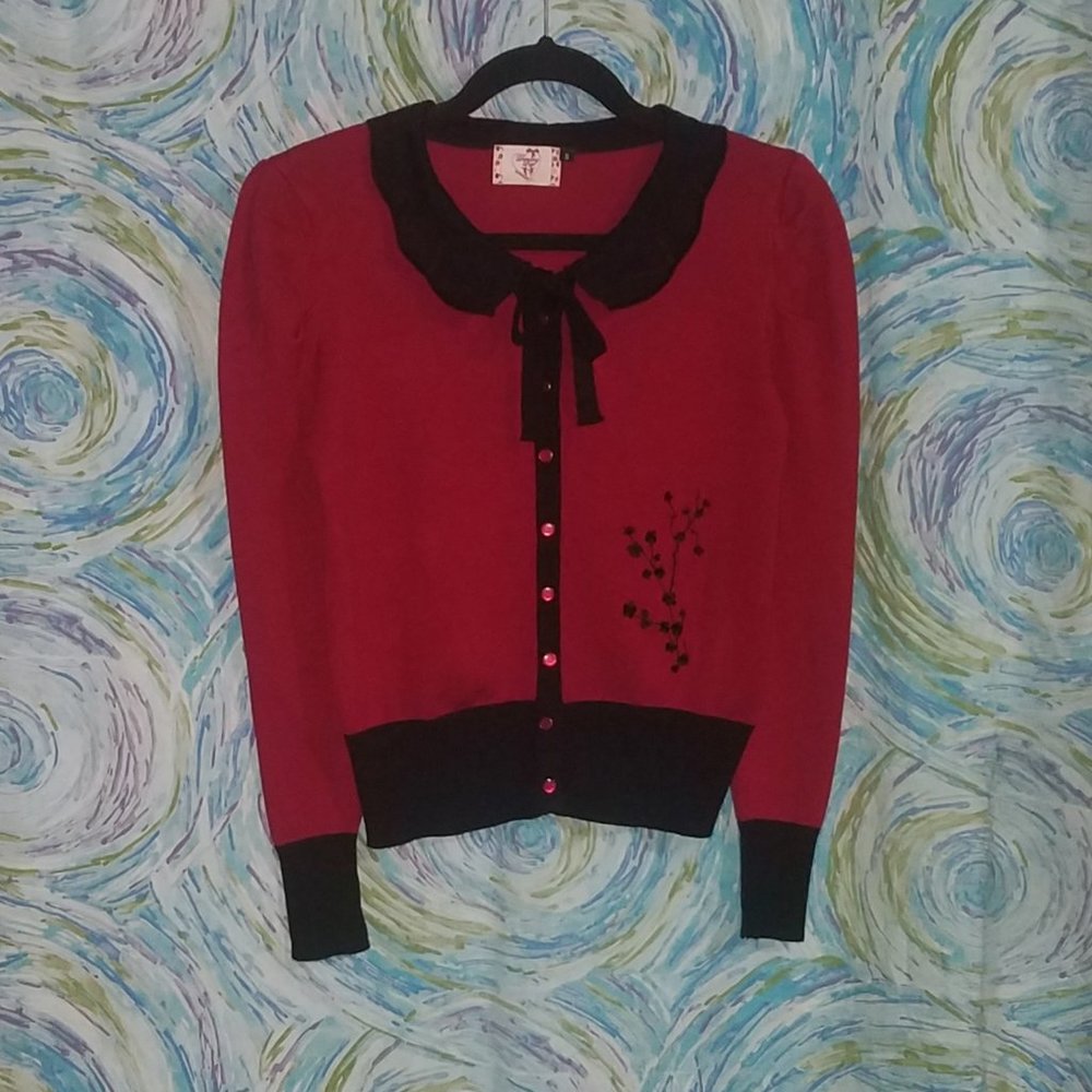 (READ DESCRIPTION) Banned Cherry Blossom Cardigan